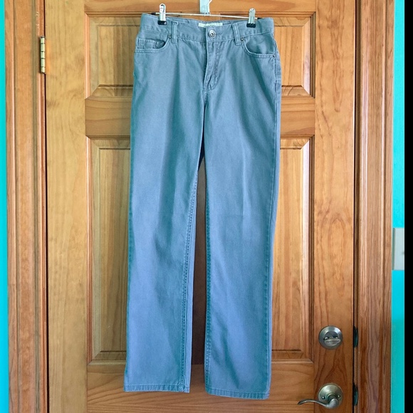 Boy’s size 14 Cherokee gray jeans/pants with adjustable waist - Picture 1 of 6